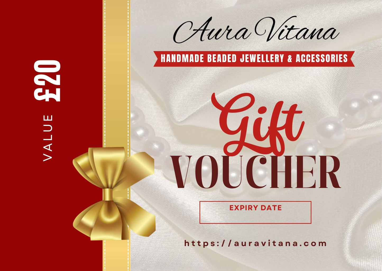 Gift Vouchers Aura Vitana Gift Vouchers