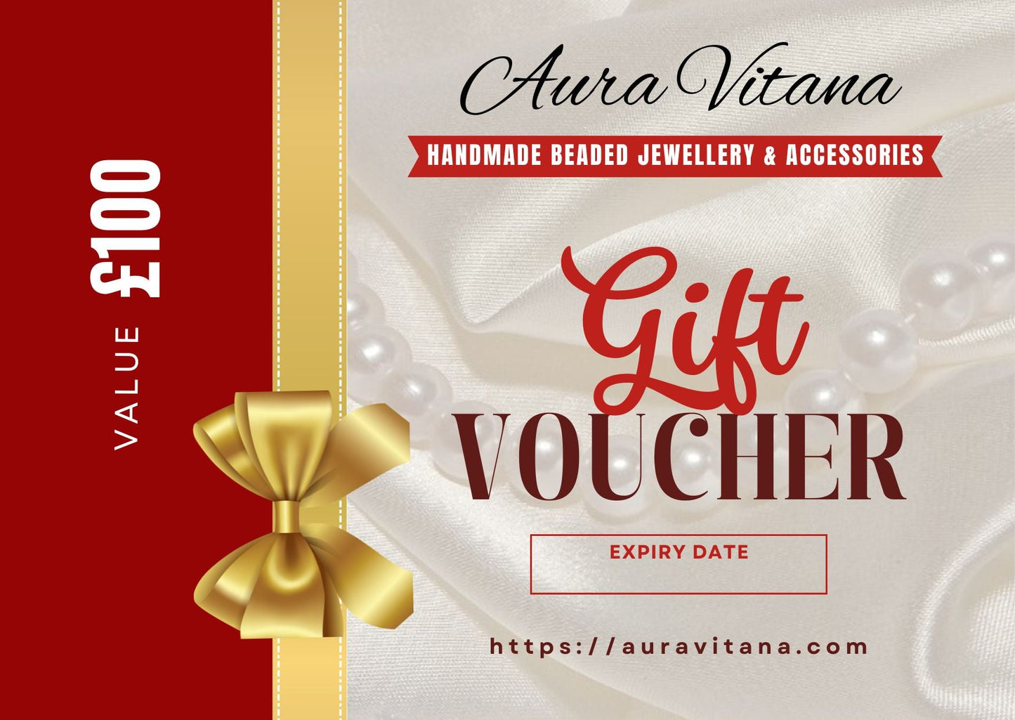 Gift Vouchers Aura Vitana Gift Vouchers