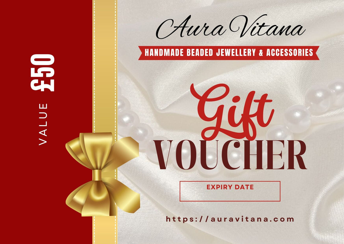 Gift Vouchers Aura Vitana Gift Vouchers