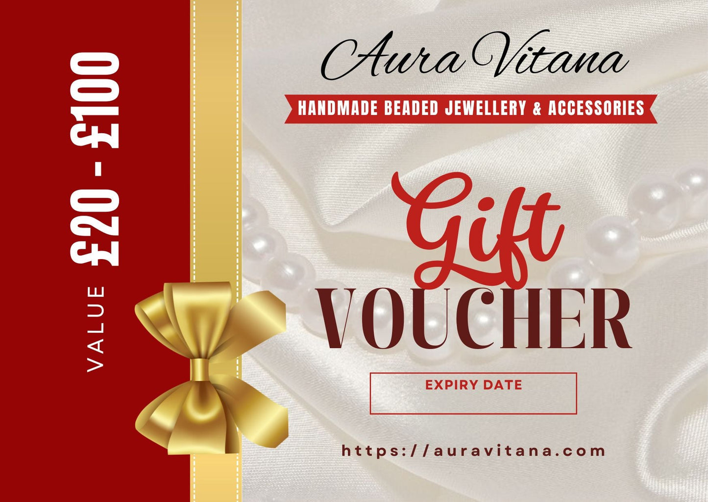 Gift Vouchers Aura Vitana Gift Vouchers
