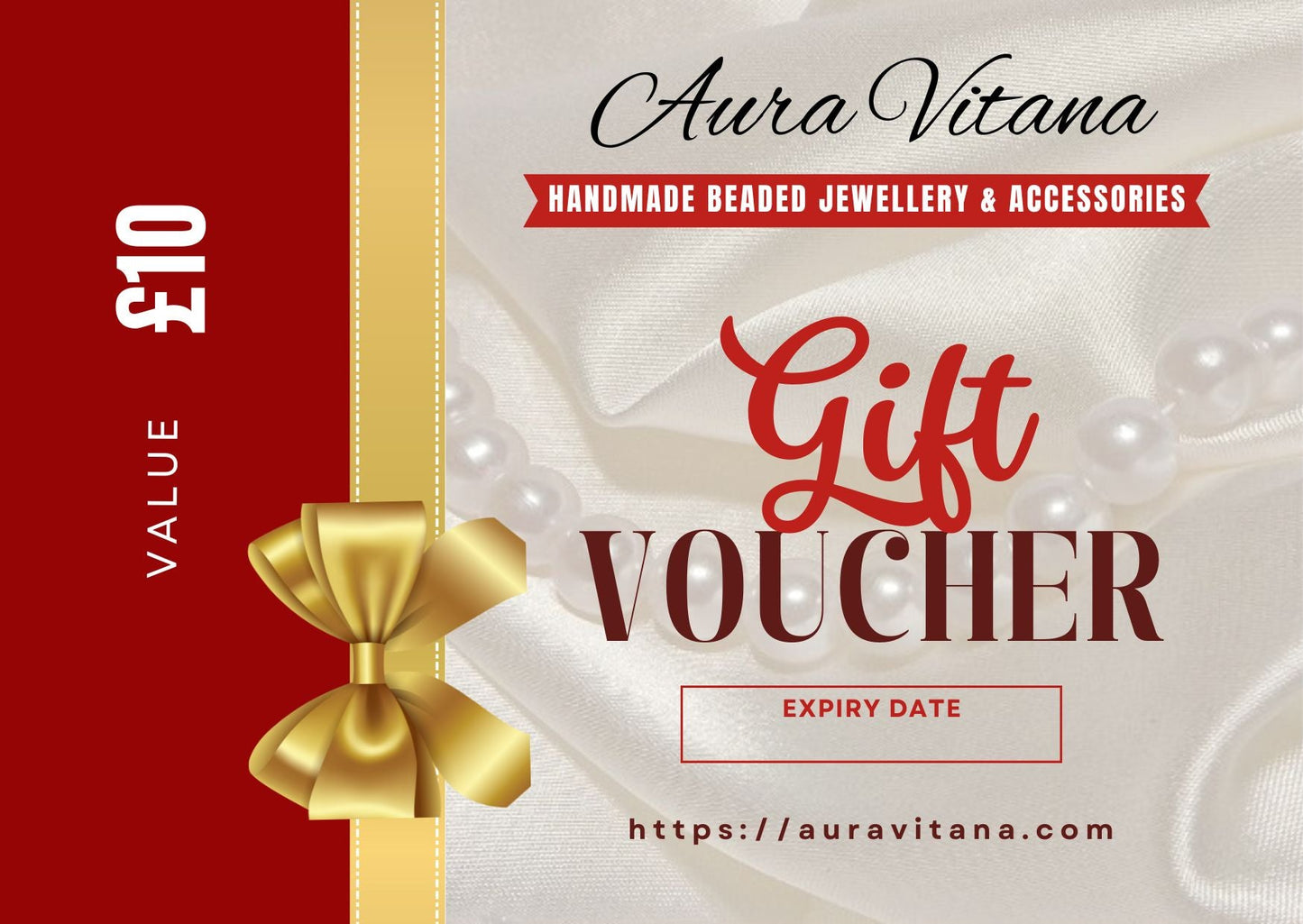 Gift Vouchers Aura Vitana Gift Vouchers