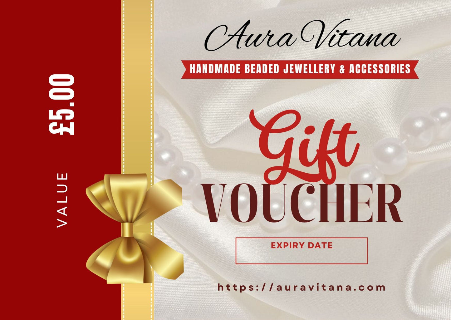 Gift Vouchers Aura Vitana Gift Vouchers