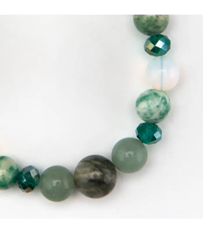 Bracelet Jade and Opalite Bracelet