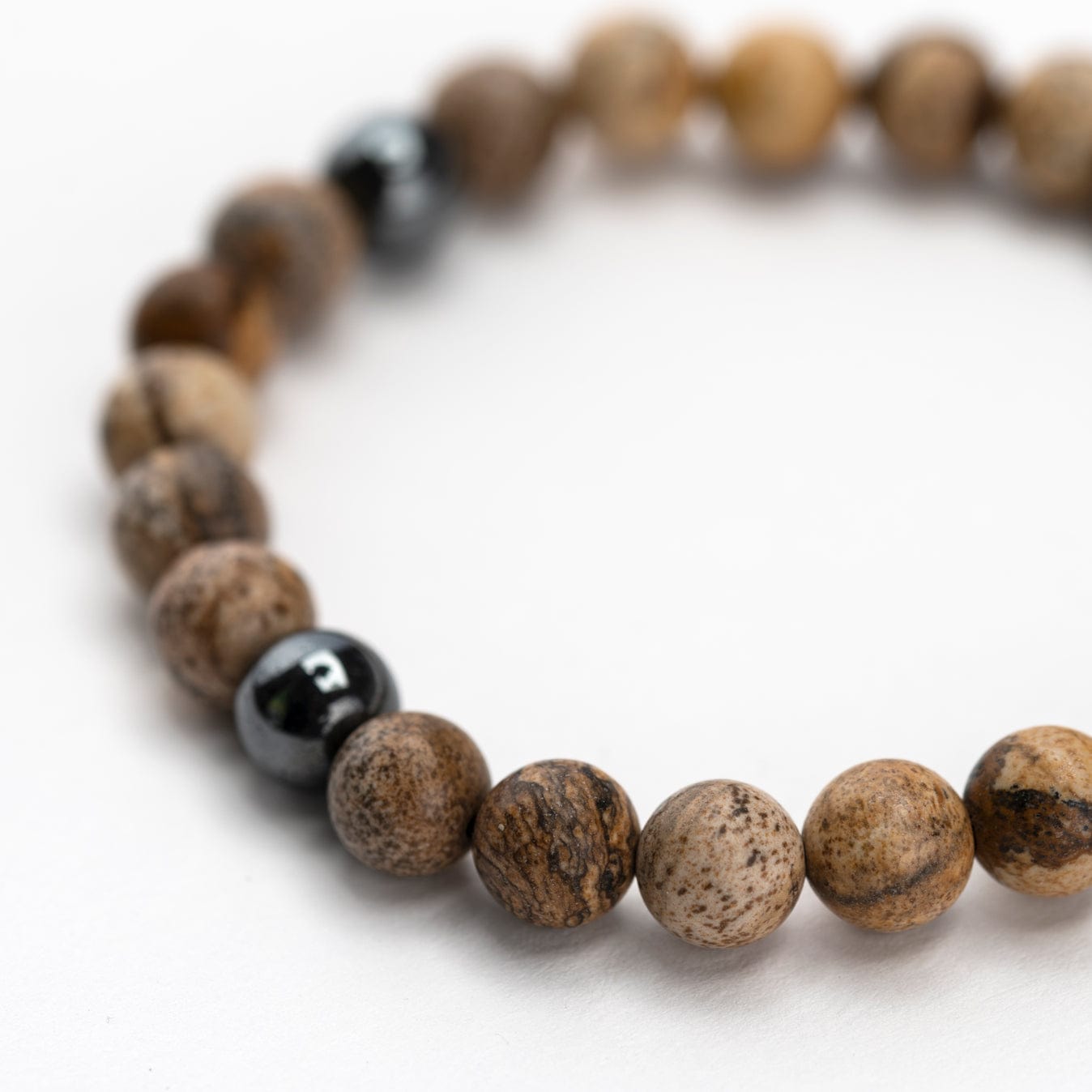 Bracelet Jasper Hematite Bracelet
