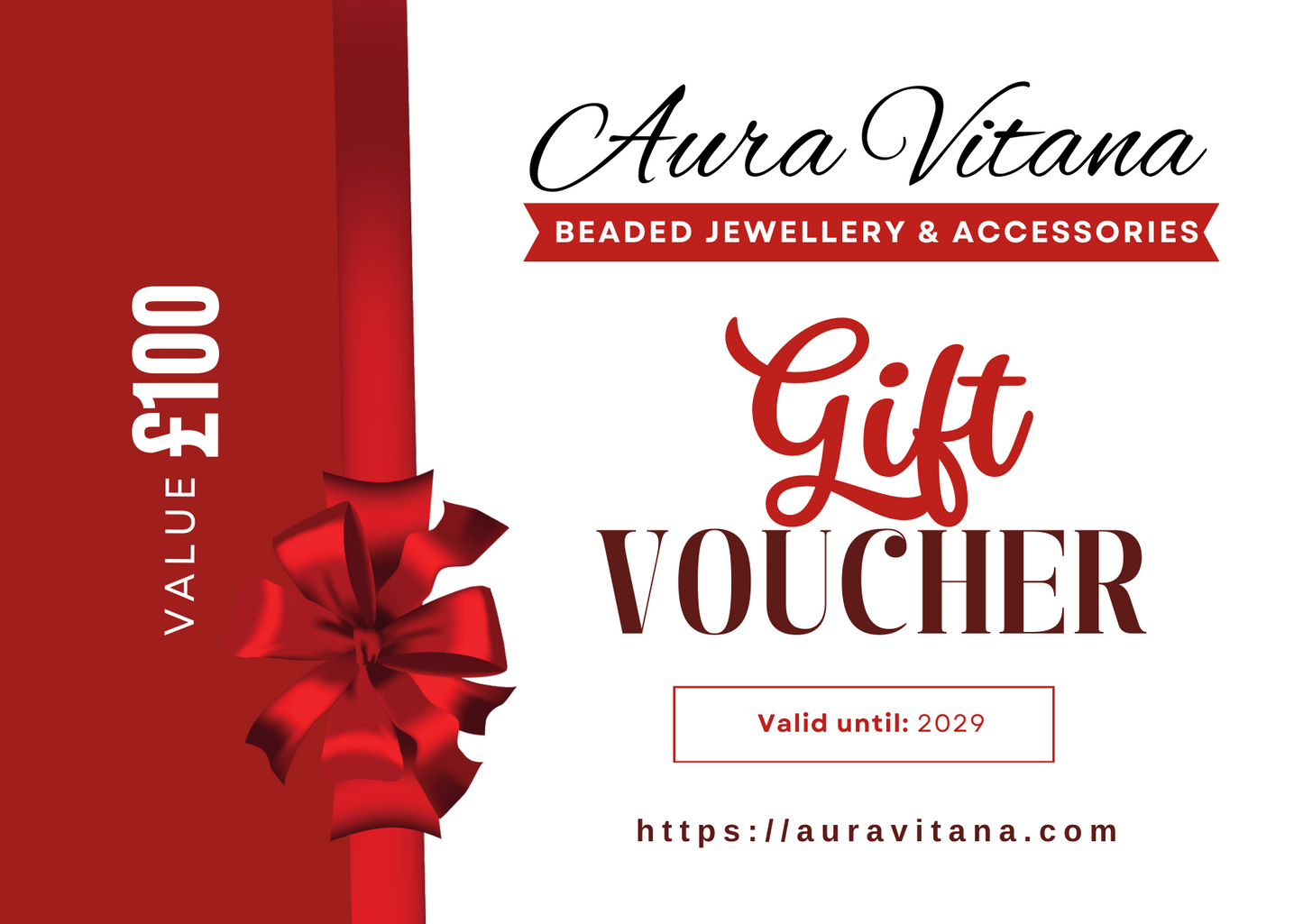 Aura Vitana Gift Vouchers