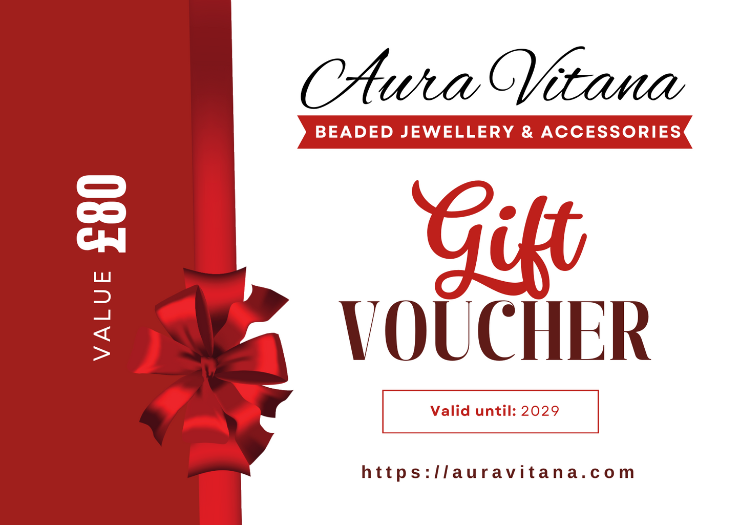 Aura Vitana Gift Vouchers