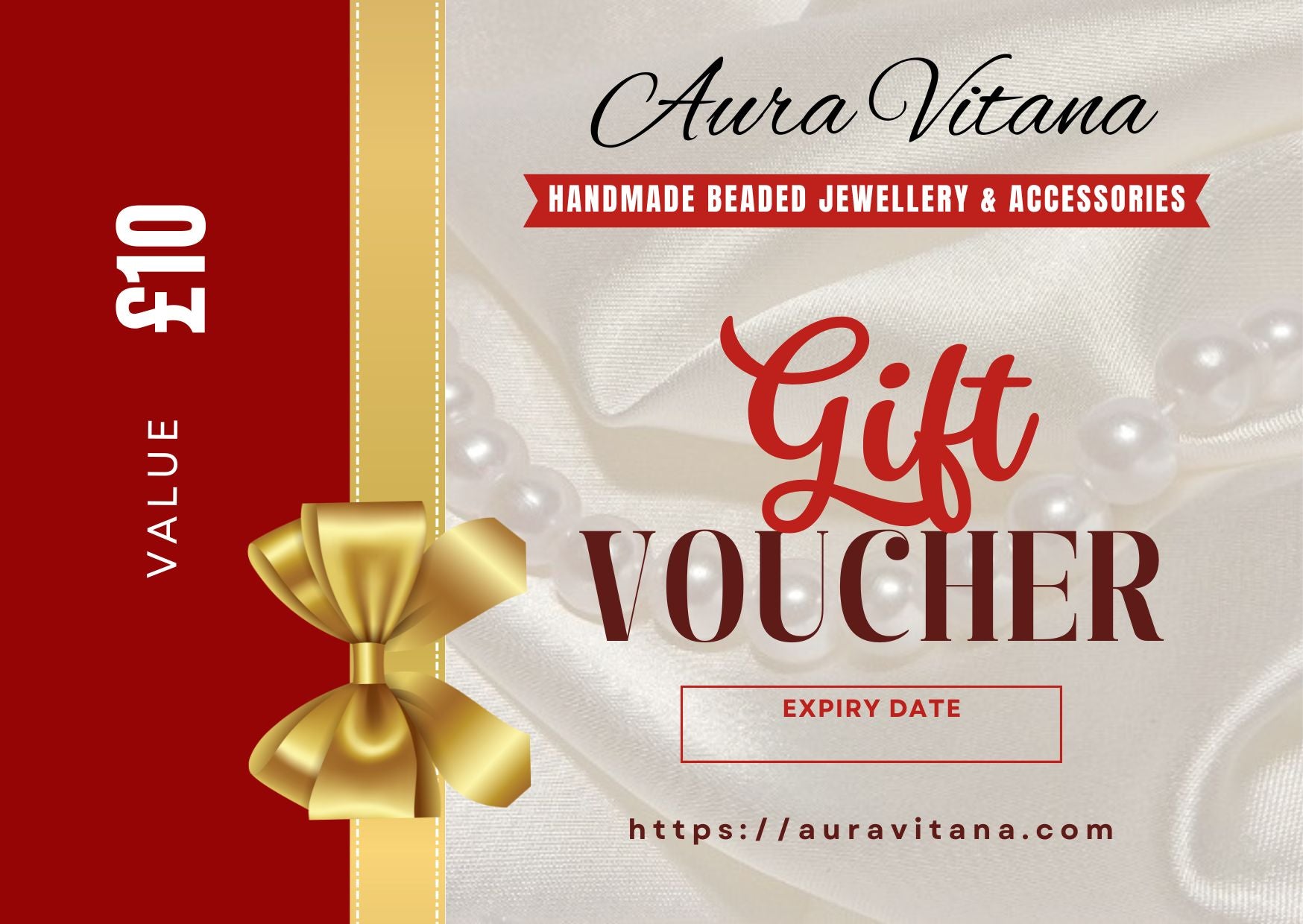 Gift Vouchers Aura Vitana Gift Vouchers