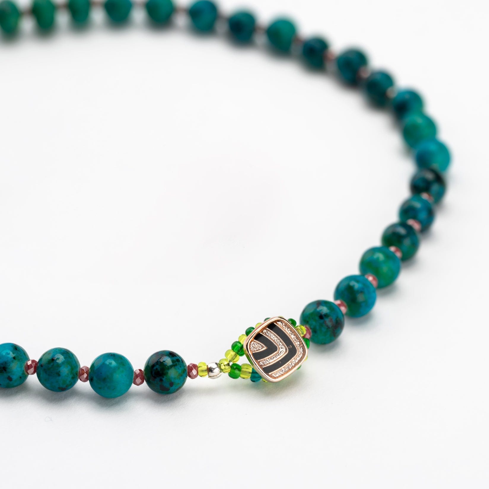 Necklace choker Chrysocolla Necklace/Choker