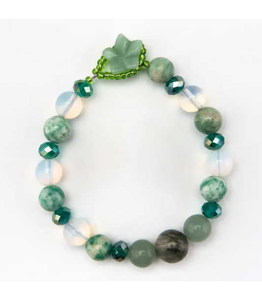 Bracelet Jade and Opalite Bracelet