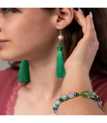 Bracelet Jade and Opalite Bracelet