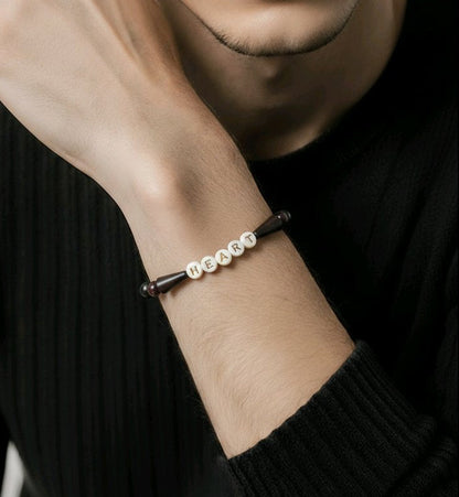 Bracelet Men's Heart Bracelet