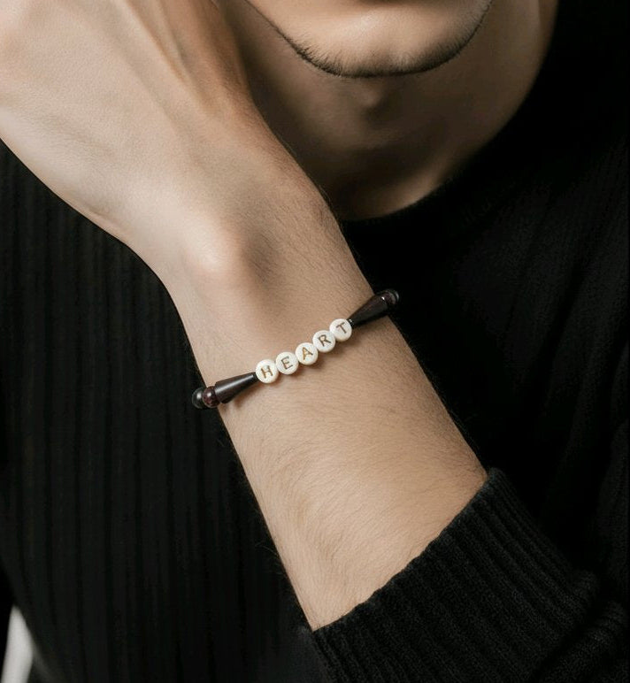 Bracelet Men's Heart Bracelet