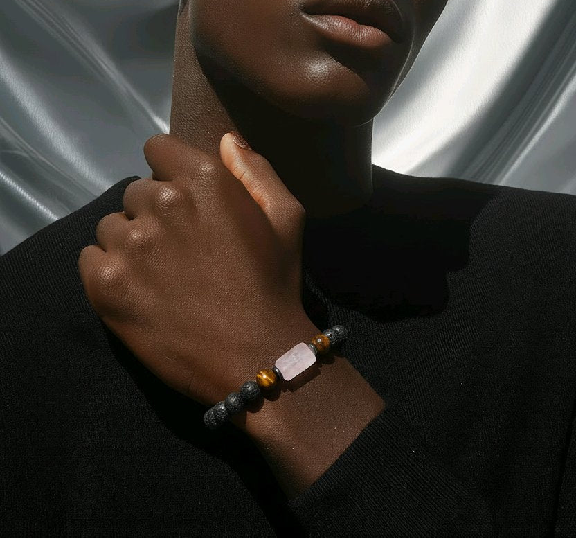 Men's Bracelet Men's Pinky Square Bracelet