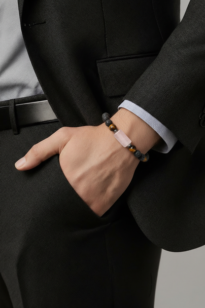 Men's Bracelet Men's Pinky Square Bracelet