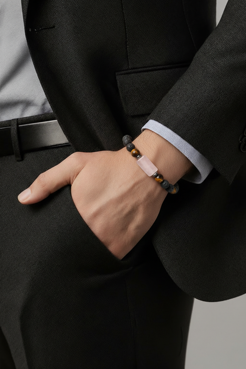 Men's Bracelet Men's Pinky Square Bracelet