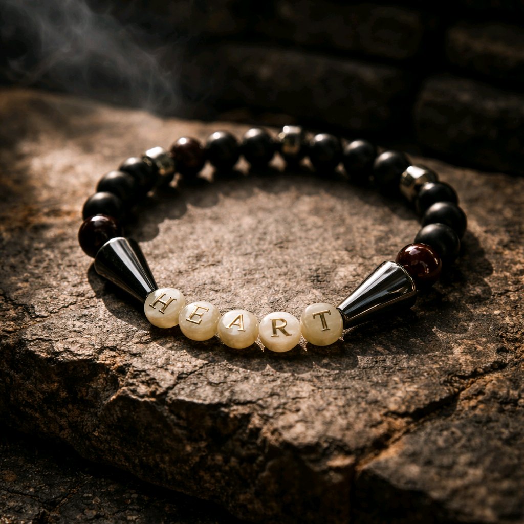 Men's Heart Bracelet