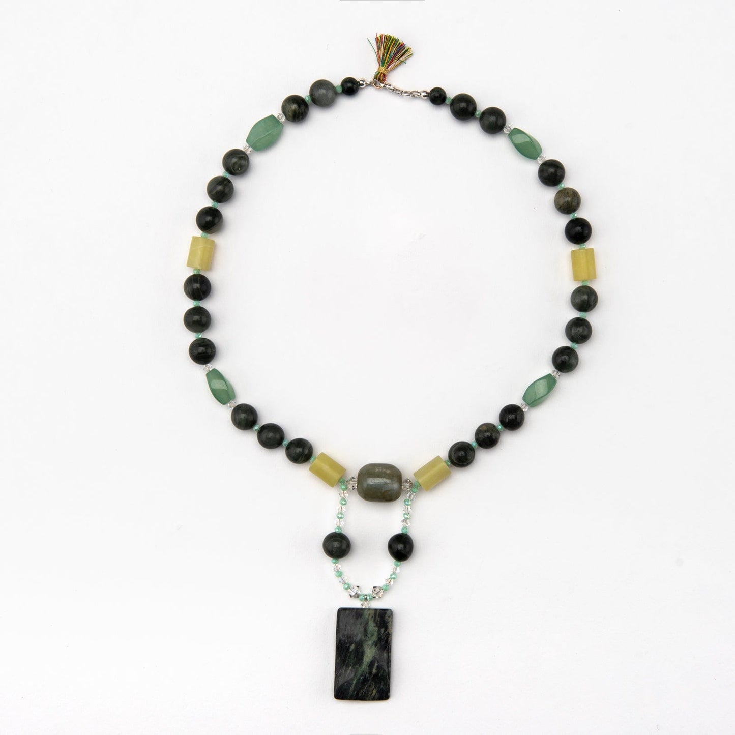 Necklace Mostly Jade Necklace