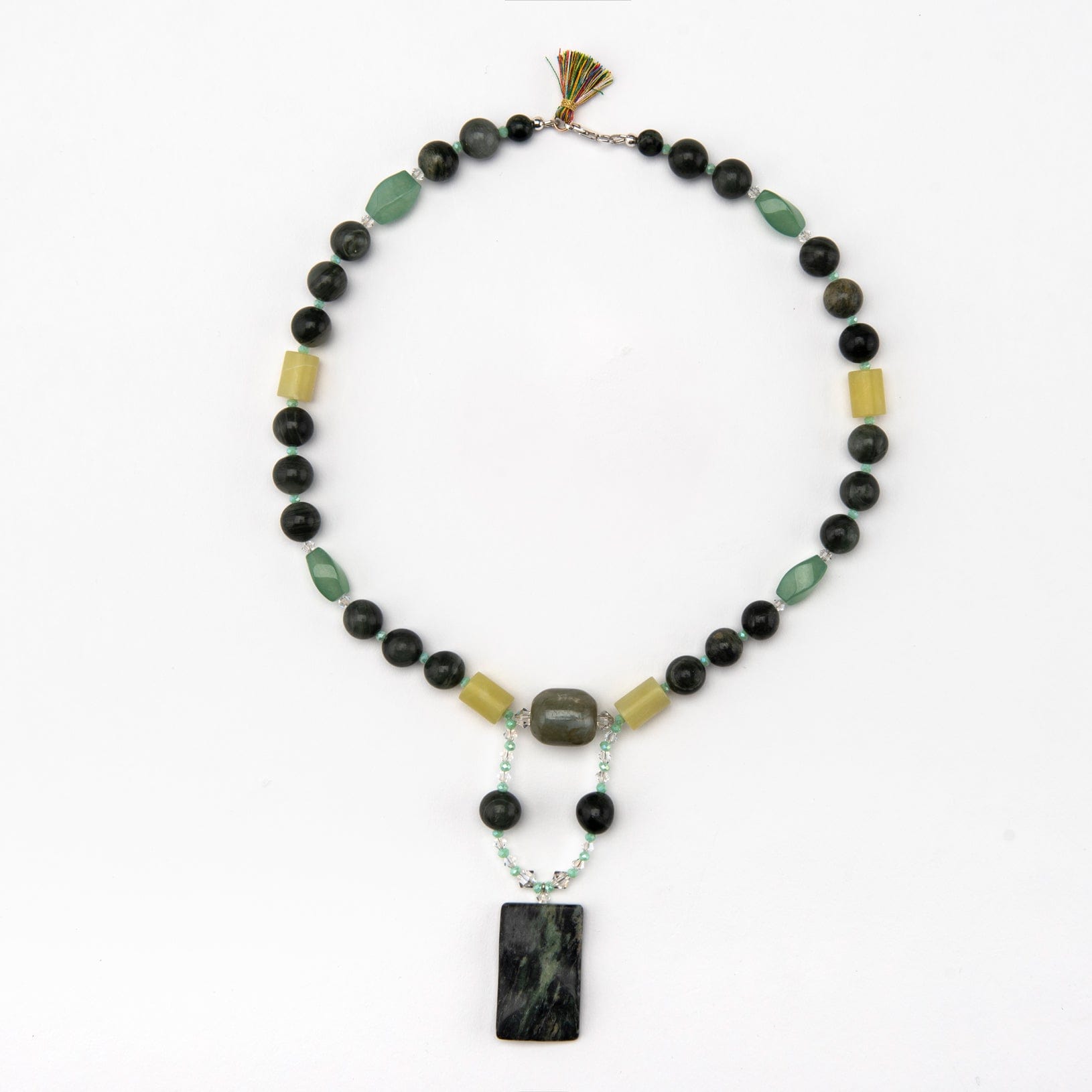 Necklace Mostly Jade Necklace